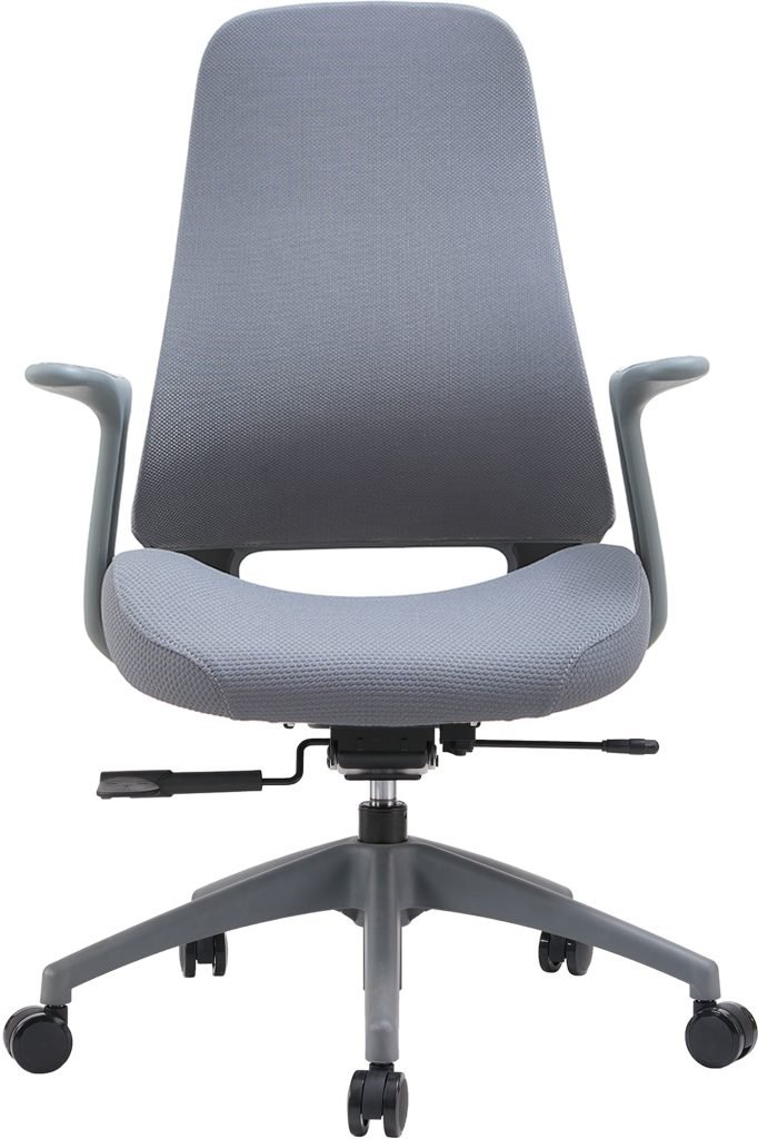 Кресло д/руководителя EVERPROF Bug ткань, серый, крестов. пластик