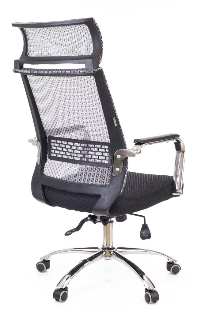 Кресло д/руководителя EVERPROF Dart TM сетка, серый, крестов. хром