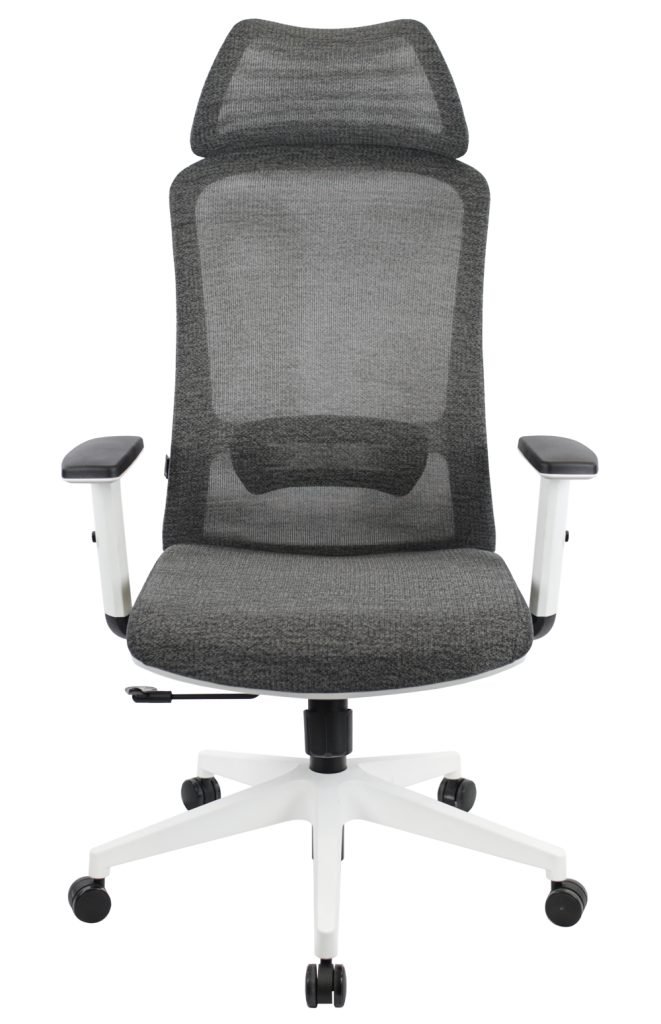 Кресло д/руководителя EVERPROF Phoenix сетка, серый, крестов. пластик