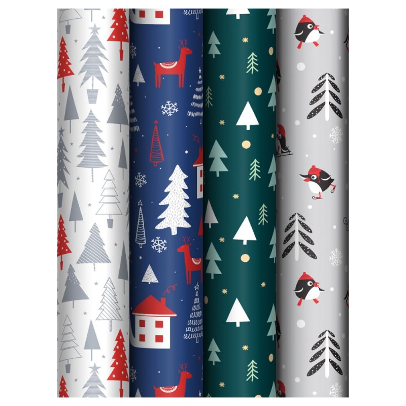 Бумага декоративная в рулоне 