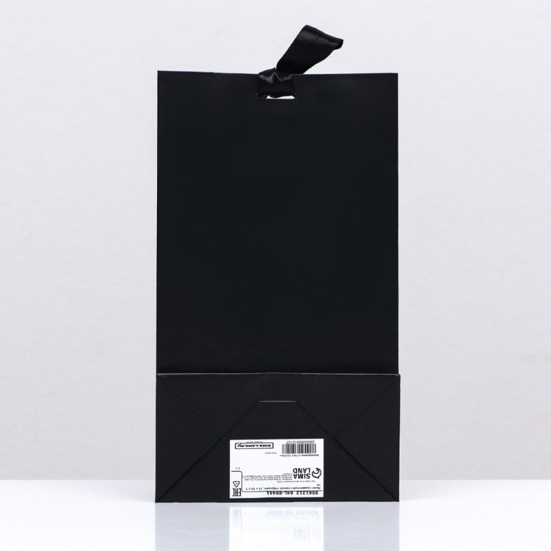 Пакет бумажный подарочный 13*23*7 см 