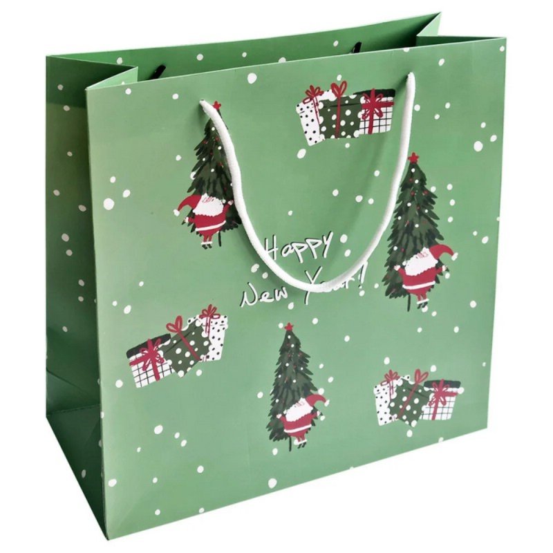 Пакет бумажный подарочный 