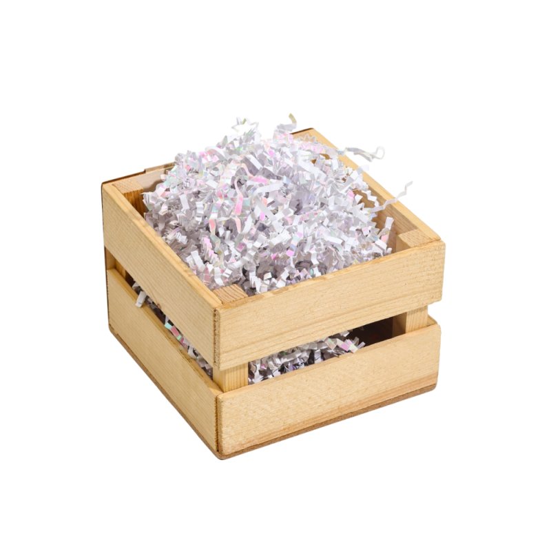 Наполнитель бумажный, 2 мм, 50 гр., иридисцентный