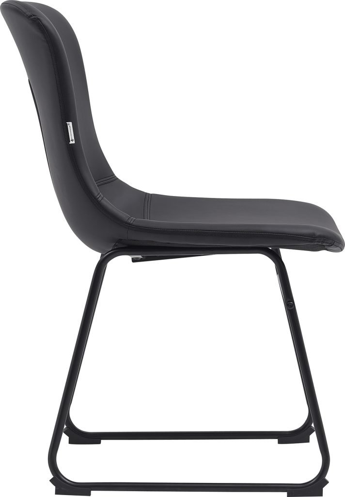 Кресло д/посетителей EVERPROF Expo CF экокожа, черный