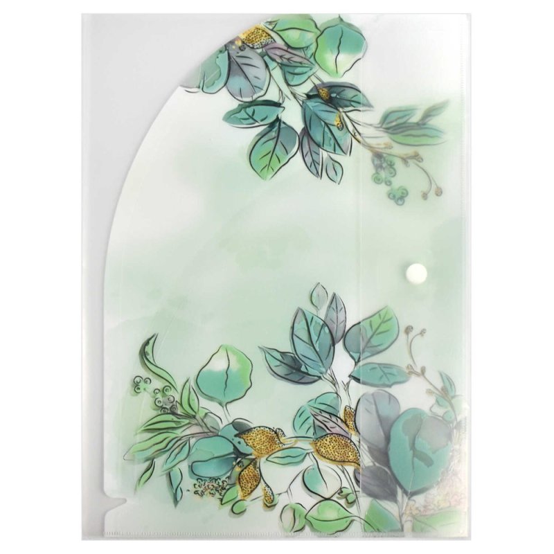 Папка конверт на кнопке А4 