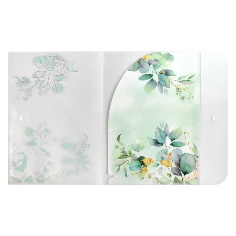 Папка конверт на кнопке А4 