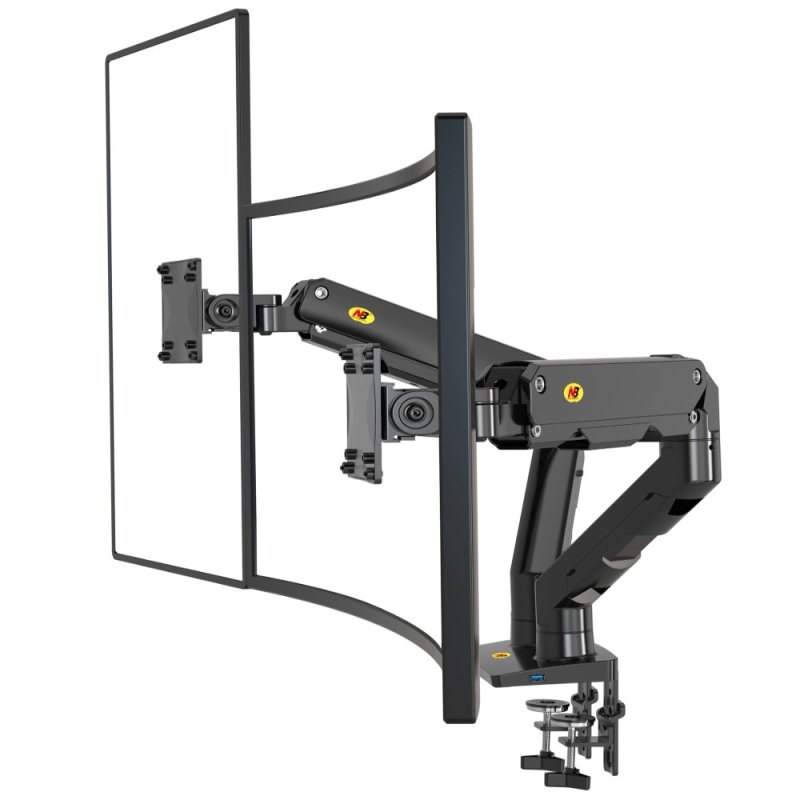 Кронштейн для монитора NB G65 (на два монитора), т.-серый