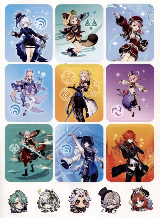 Раскраска с наклейками 