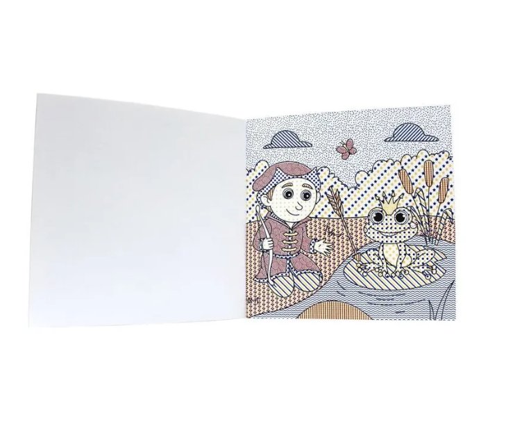 Раскраска водная 