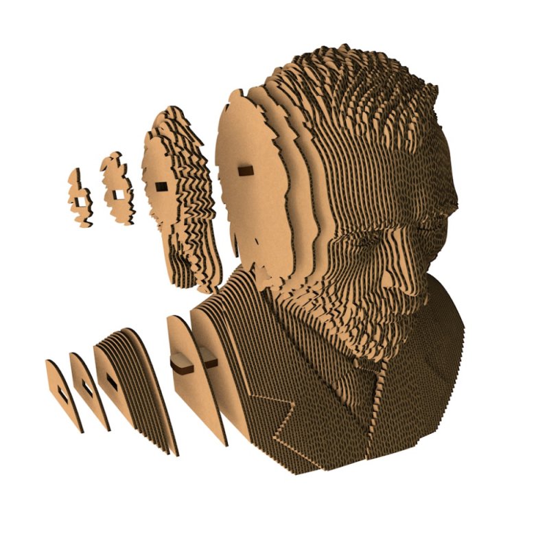 Пазл картонный 3D 