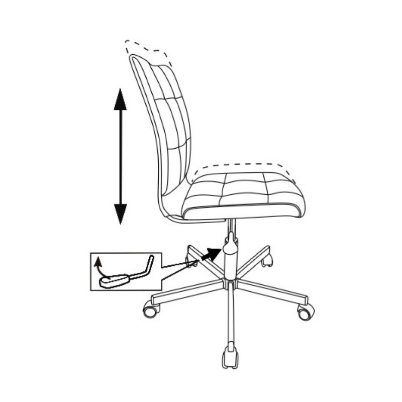 Кресло для персонала Бюрократ 