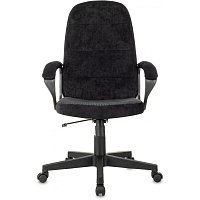 Кресло для руководителя Бюрократ CH 002 Fabric ткань, черный 3C11, крестов. пластик