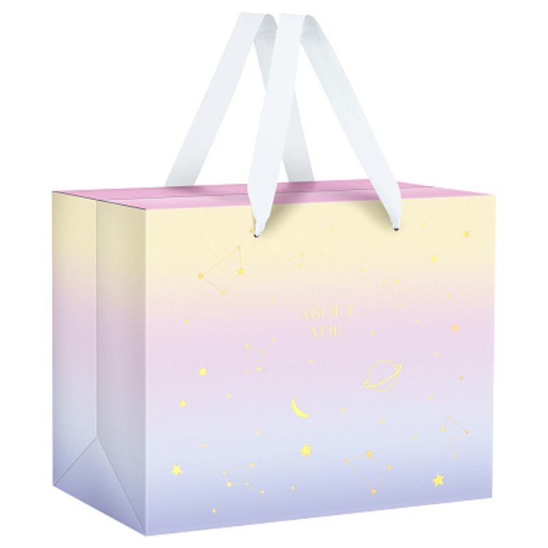 Коробка-пакет подарочная 