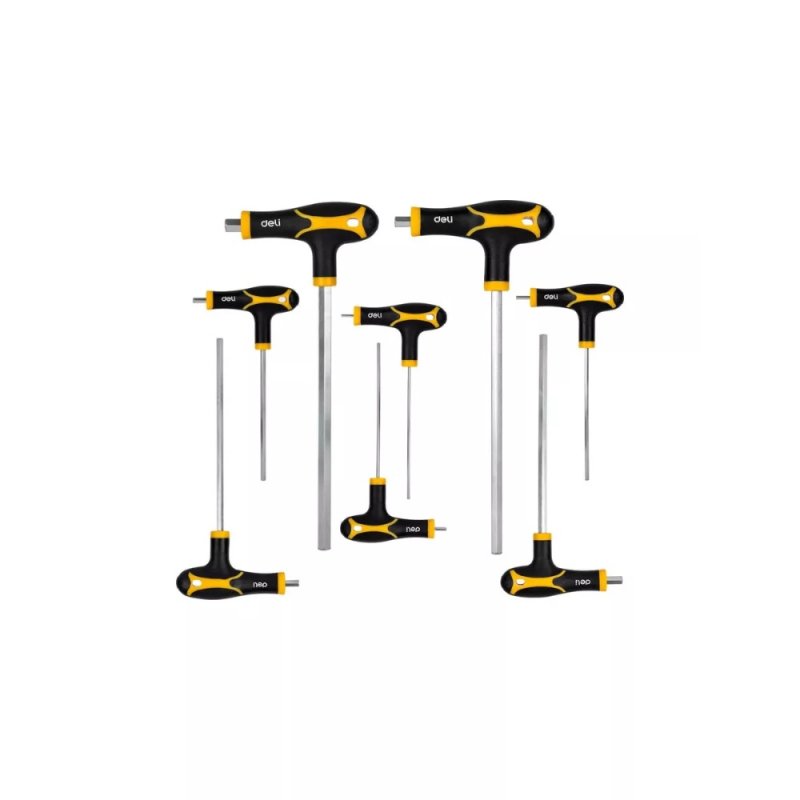 Набор Т-образных шестигранных ключей 