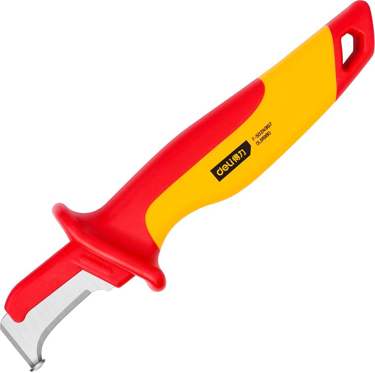 Нож для снятия изоляции, 180мм, VDE