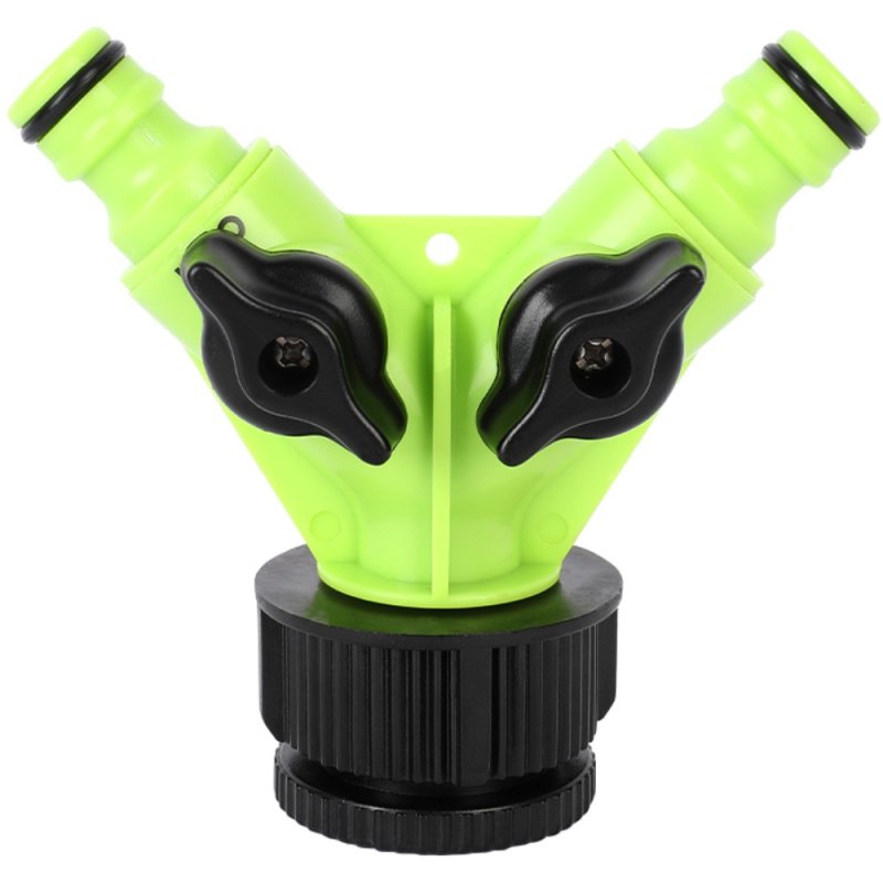 Распределитель поливочный двухканальный Deli GS EDL8797, 3/4