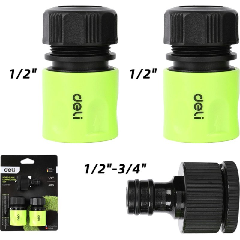 Набор соединителей-коннекторов Deli GS EDL8799, 1/2