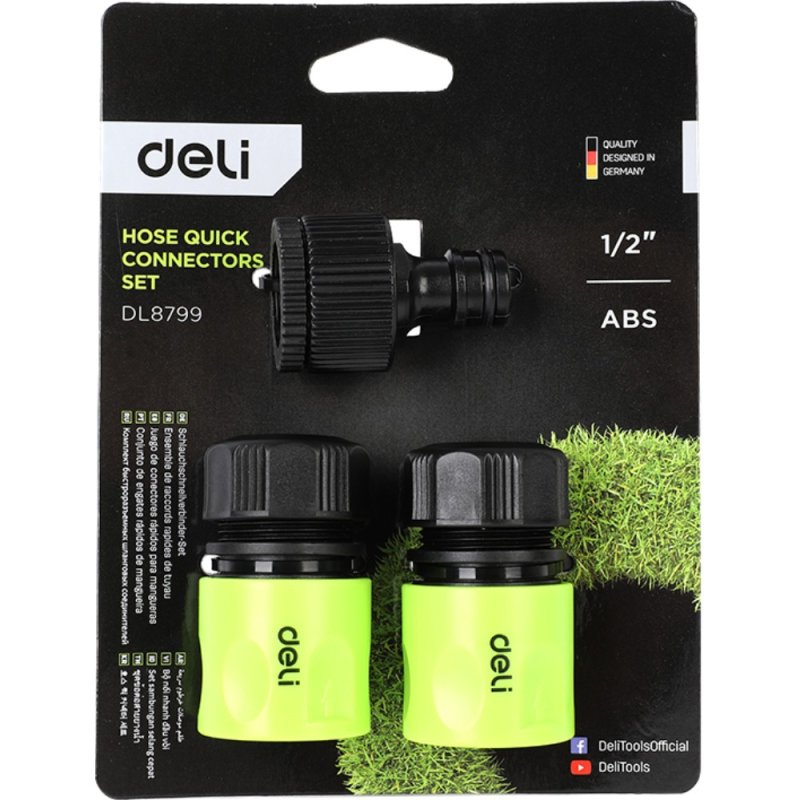 Набор соединителей-коннекторов Deli GS EDL8799, 1/2