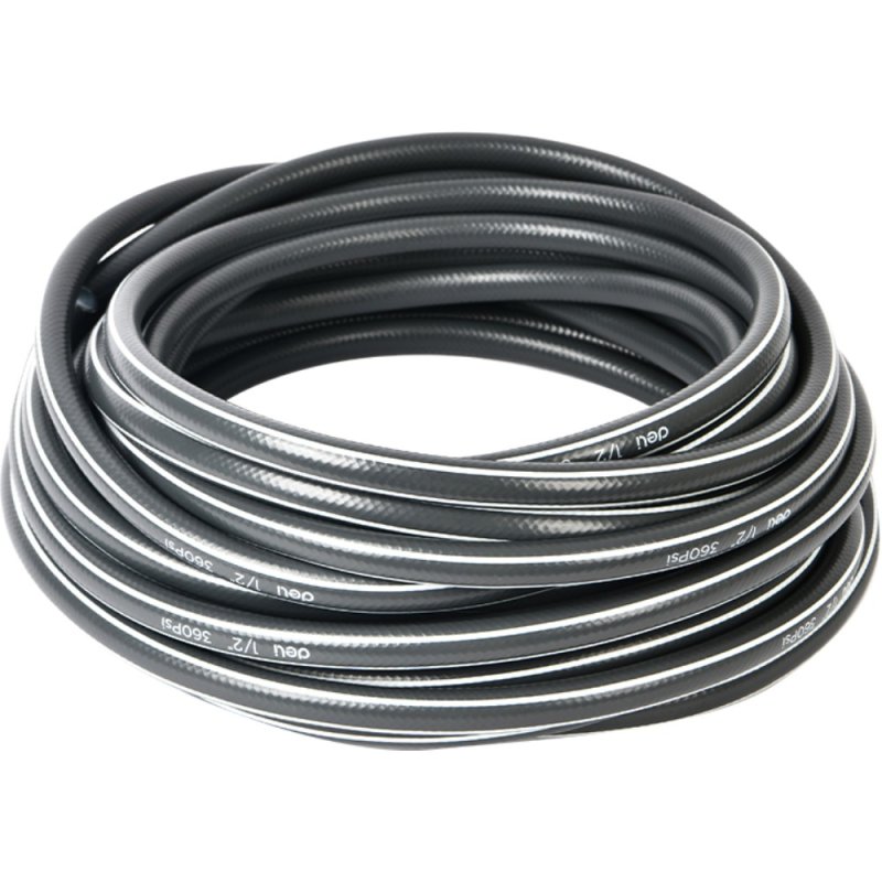 Шланг поливочный армированный четырёхслойный Deli GS EDL8072-15, 1/2