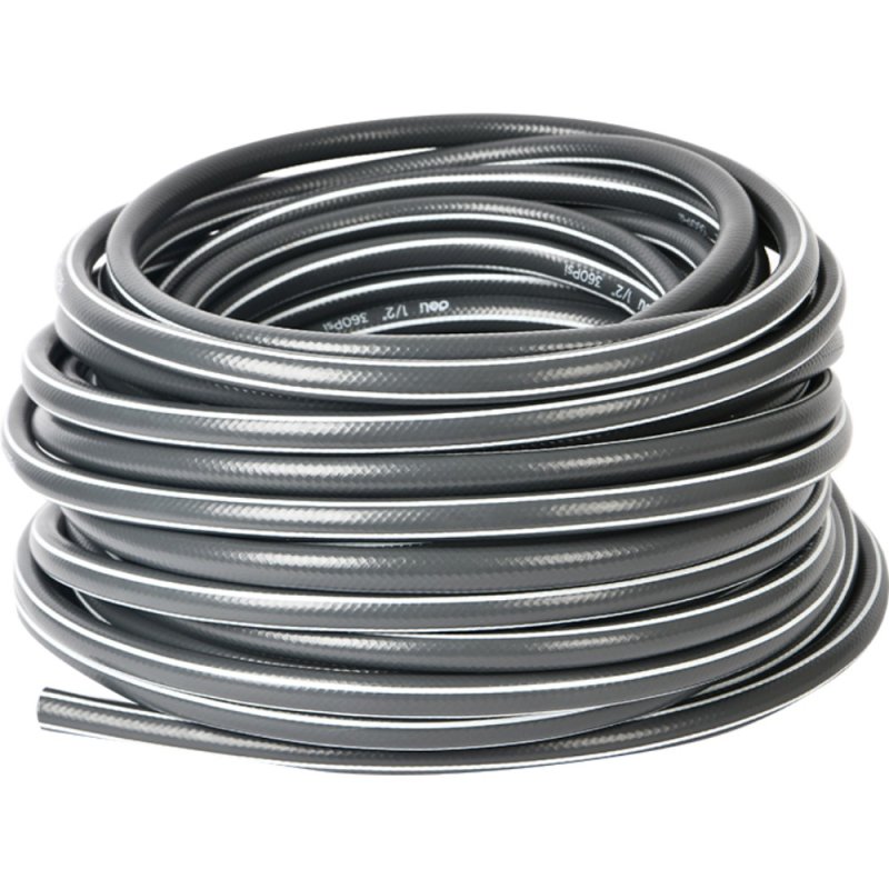 Шланг поливочный армированный четырёхслойный Deli GS EDL8072-30, 1/2