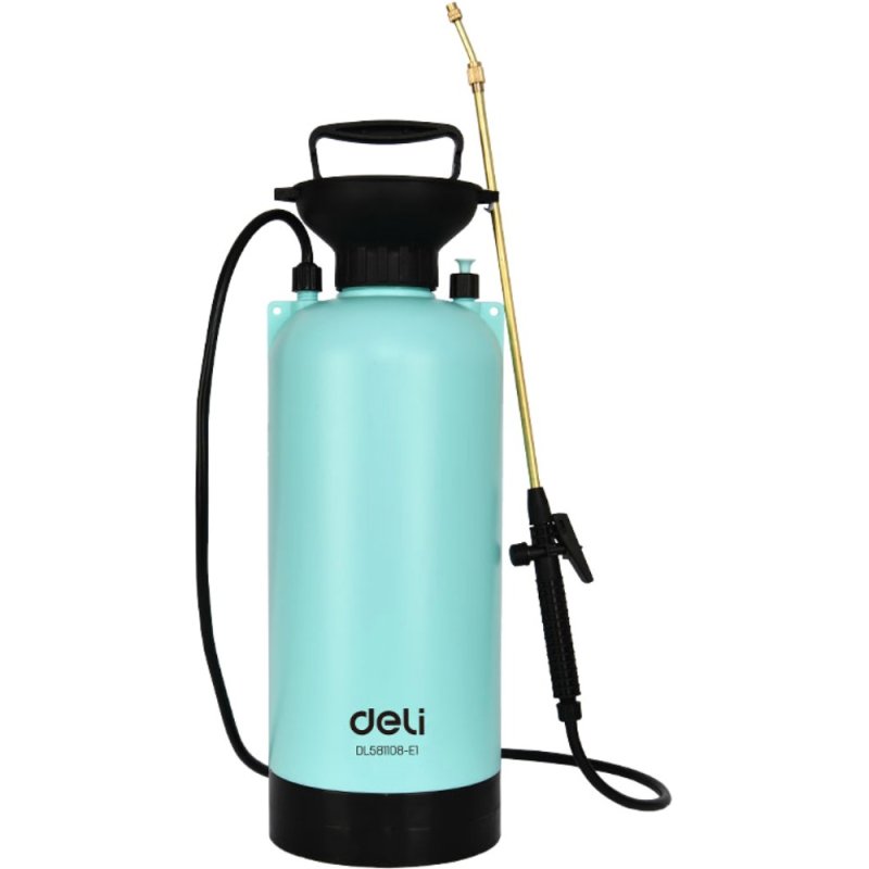Опрыскиватель Deli GS EDL581108-E1, помповый, голубой, черный