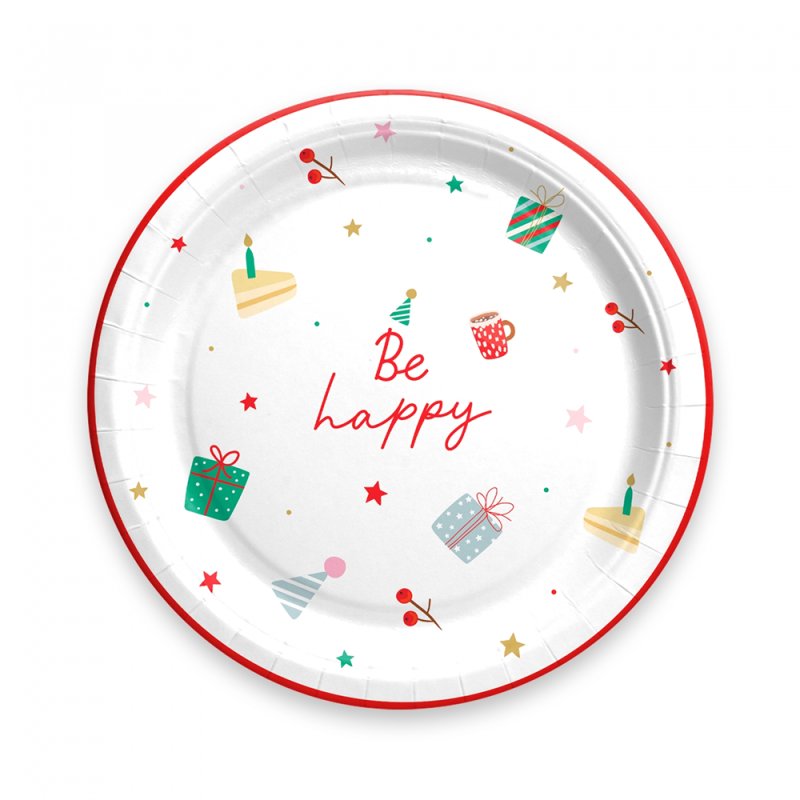 Тарелка бумажная 