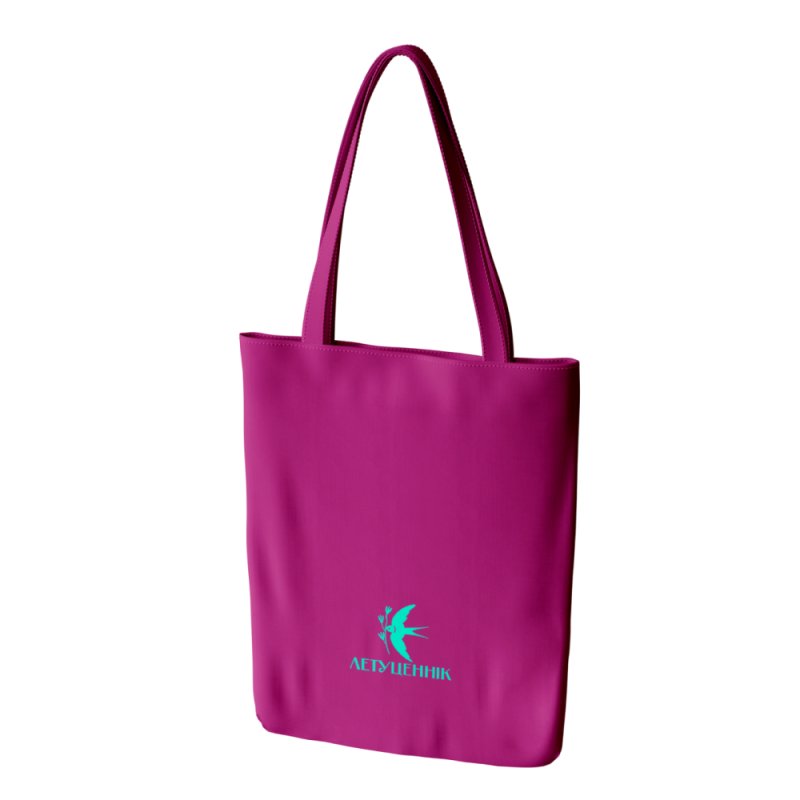 Сумка для покупок «Летуценнiк» универсальная с молнией, экокожа