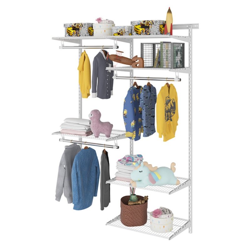 Гардеробная система Optima G120 белая