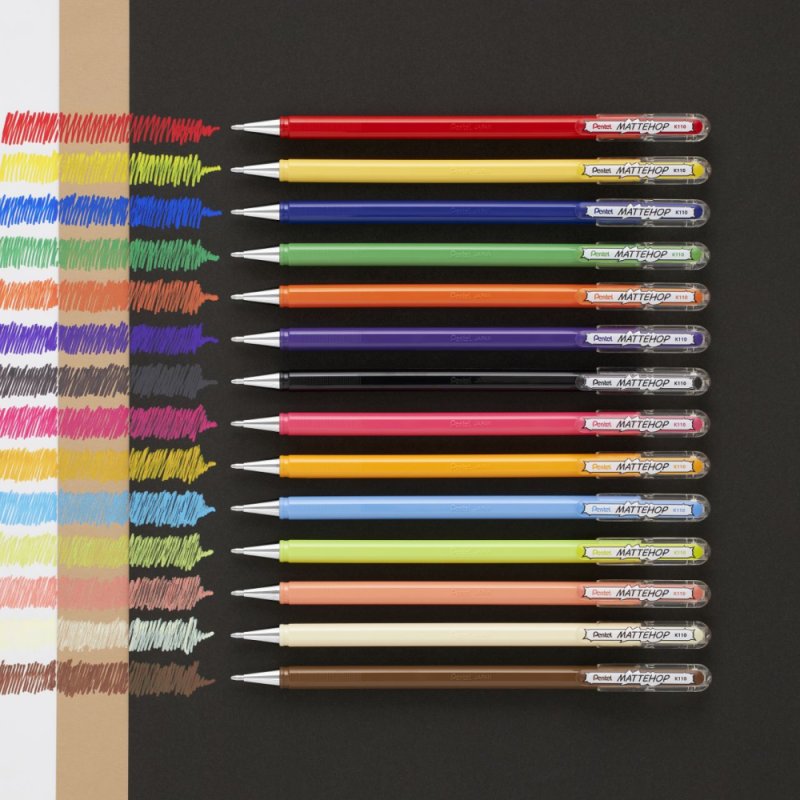 Набор ручек гелевых Mattehop 