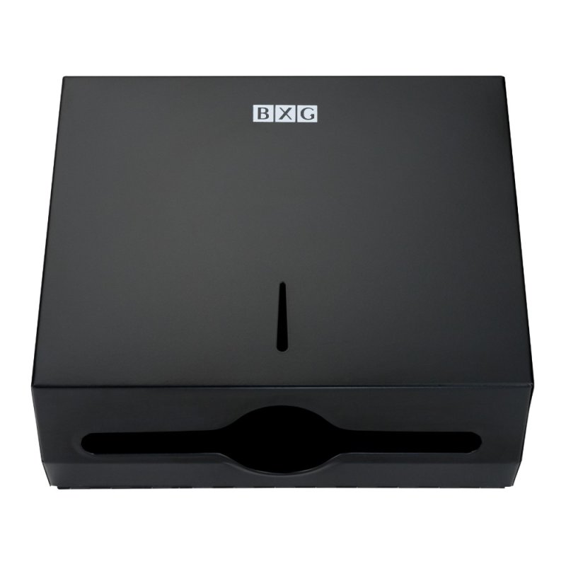 Диспенсер BXG-PD-5003B для полотенец листовых, металл, черный, матовый