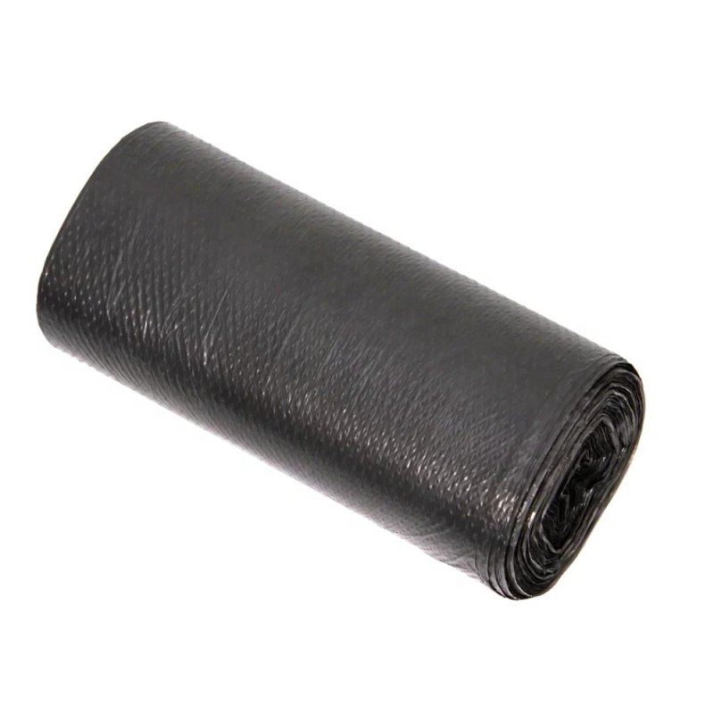 Мешки для мусора 60л, 12мкм, 60х70см, 50 шт/рулон, черный