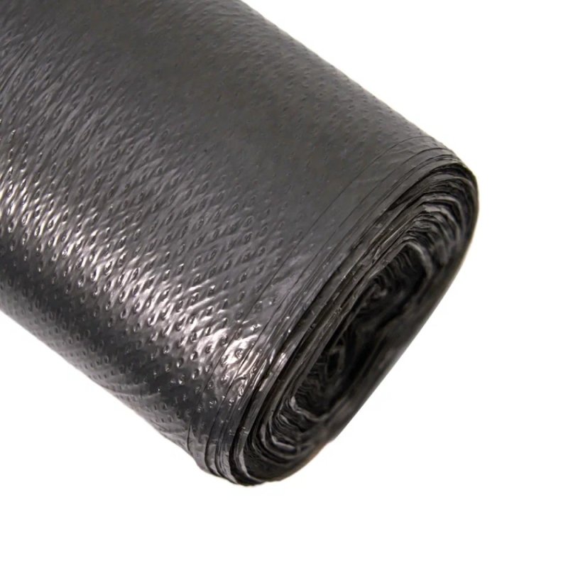 Мешки для мусора 60л, 12мкм, 60х70см, 50 шт/рулон, черный