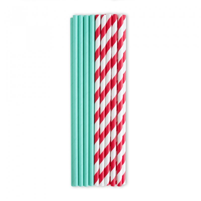 Трубочки для напитков бумажные 