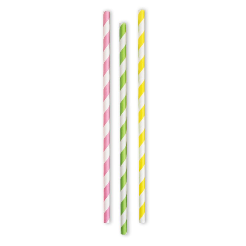 Трубочки для напитков бумажные 