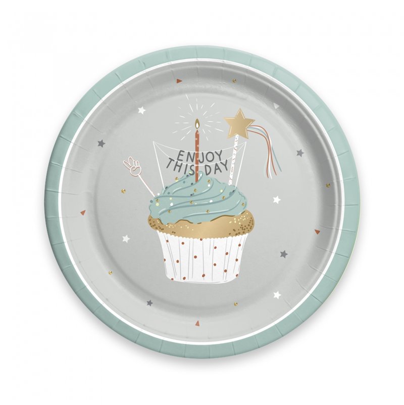 Тарелка бумажная 