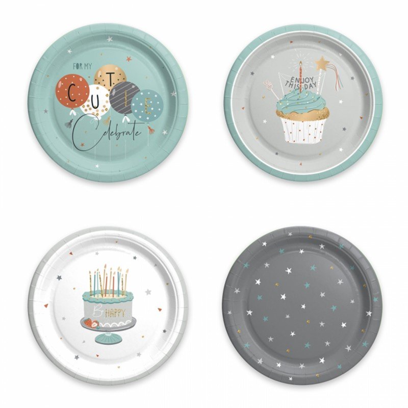 Тарелка бумажная 