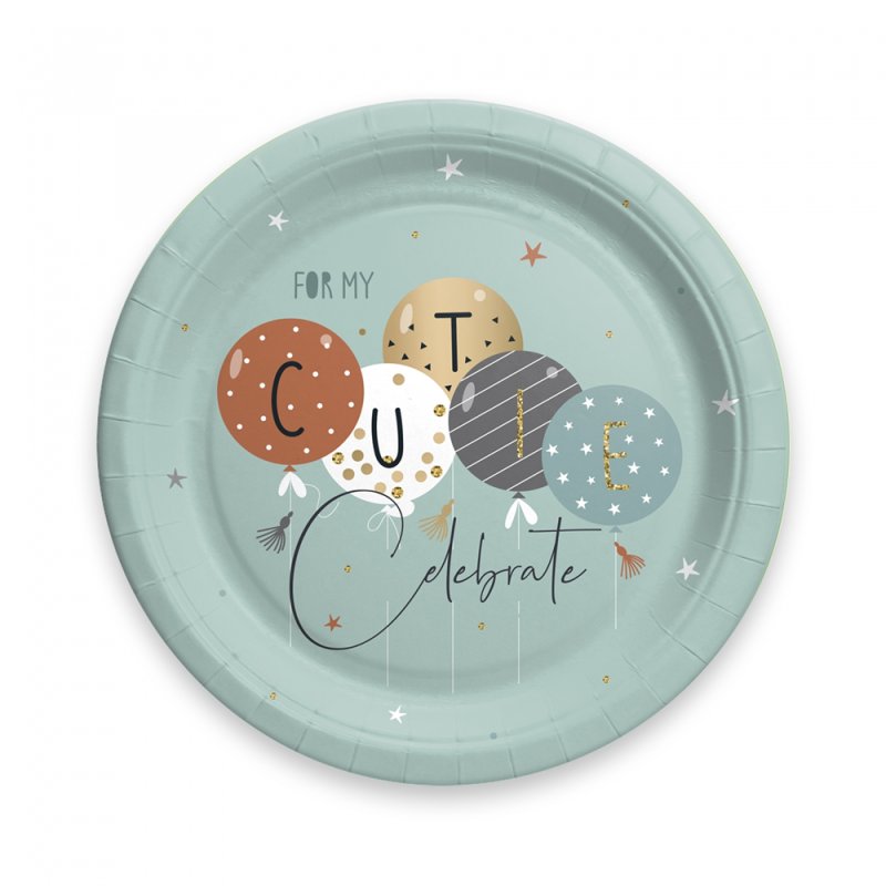 Тарелка бумажная 