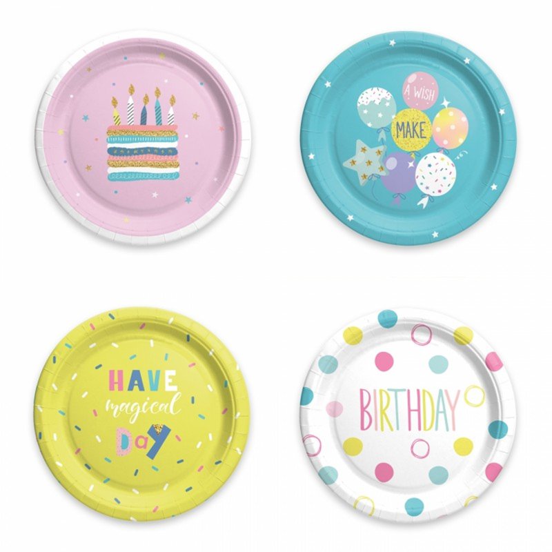 Тарелка бумажная 