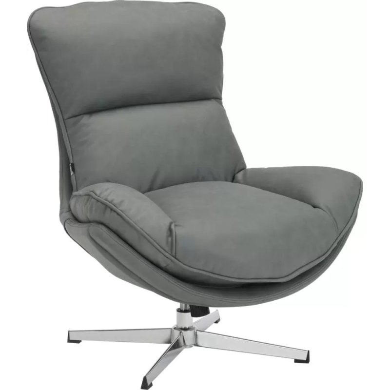 Кресло мягкое EVERPROF Mango, ткань, серый