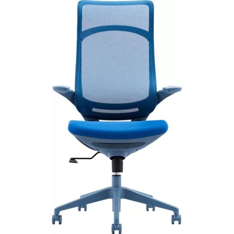 Кресло для руководителя EVERPROF Spirit, сетка, синий