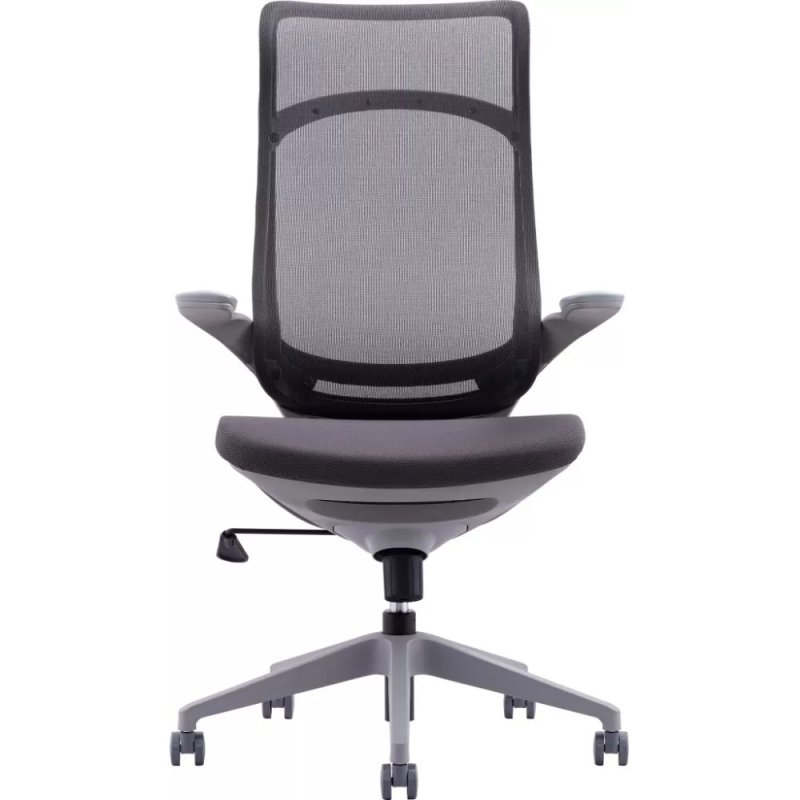 Кресло для руководителя EVERPROF Spirit, сетка, серый