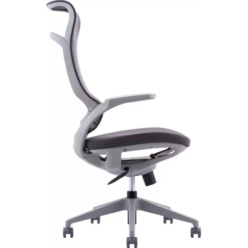 Кресло для руководителя EVERPROF Spirit, сетка, серый