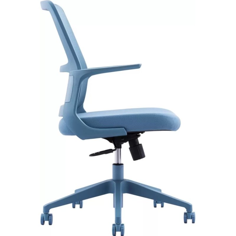 Кресло для персонала EVERPROF Elf, сетка, синий
