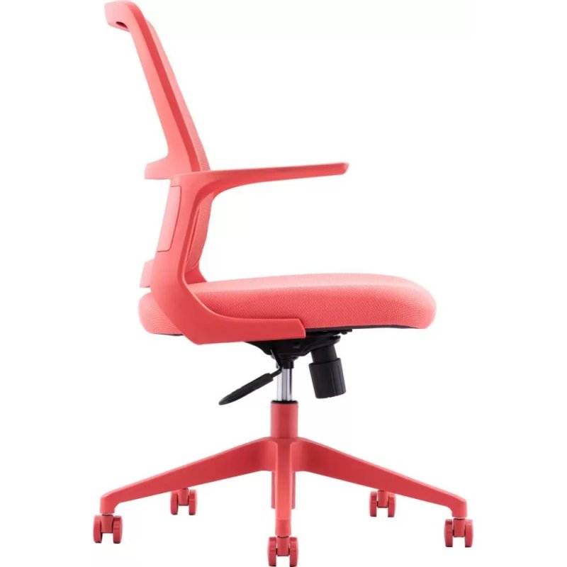 Кресло для персонала EVERPROF Elf, сетка, красный