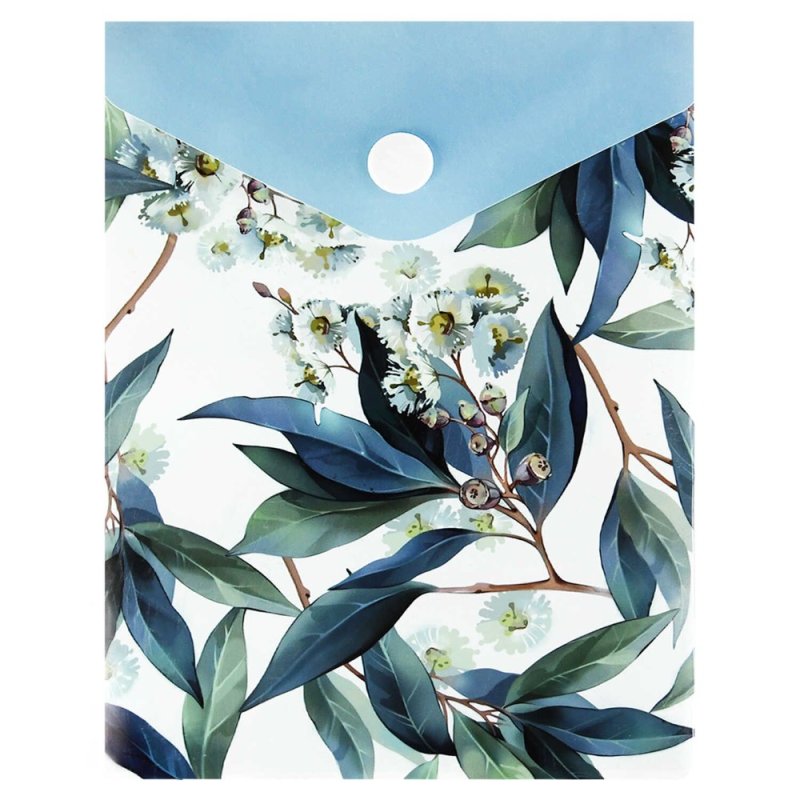 Папка-конверт на кнопке 