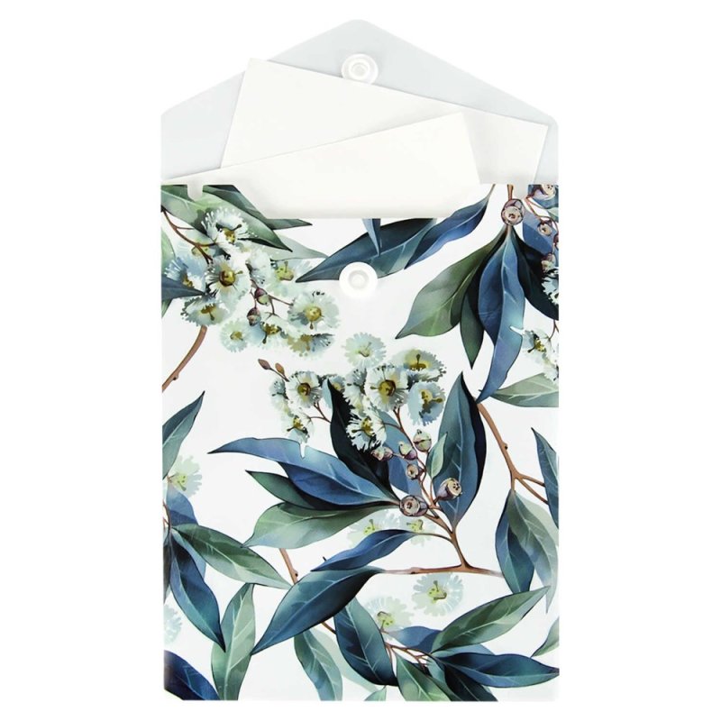 Папка-конверт на кнопке 