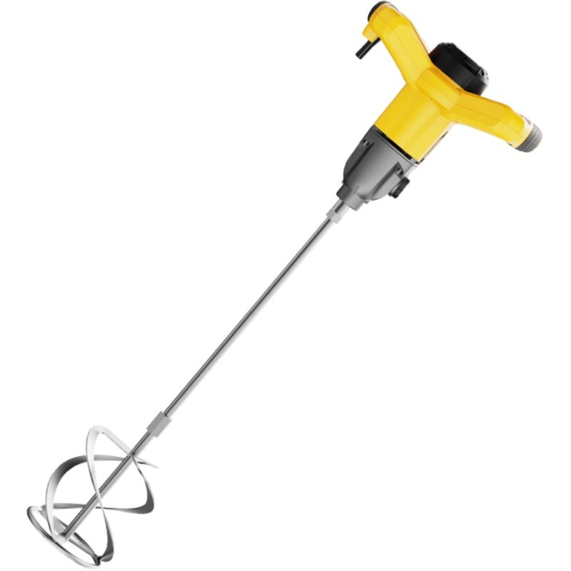 Миксер строительный Deli YS EDC176, 1400 Вт, 1 венчик, желтый