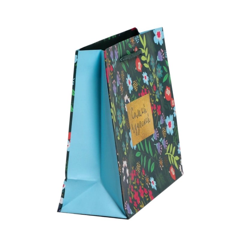 Пакет бумажный подарочный 