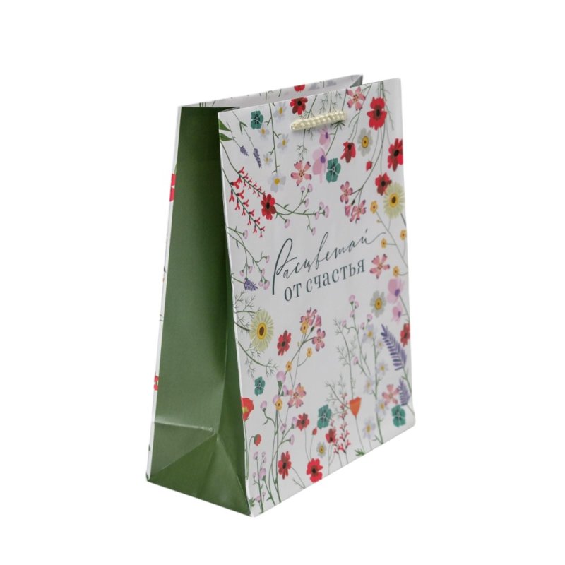 Пакет бумажный подарочный 