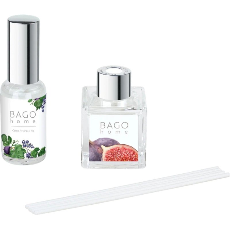 Набор ароматический BAGO HOME (диффузор инжир 50мл, спрей зеленый инжир 30мл)